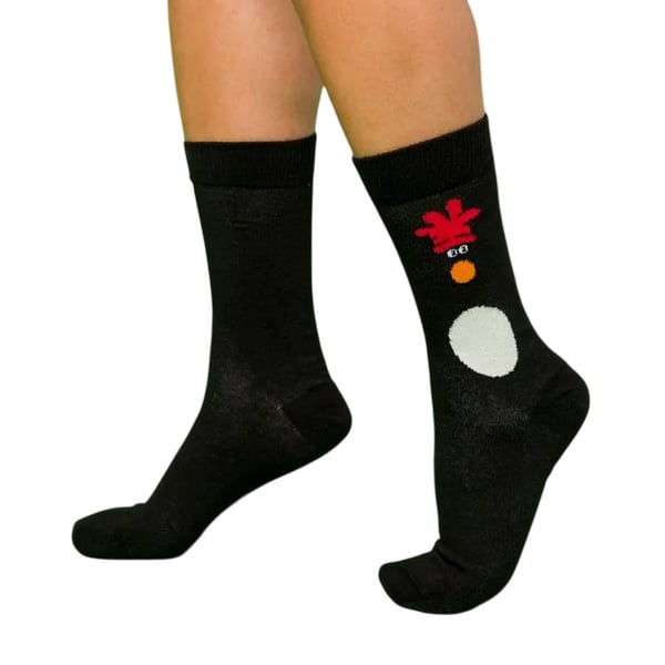 Wallace ja Gromit Unisex aikuisten Feathers McGraw -sukat (2 kpl:n pakkaus)
