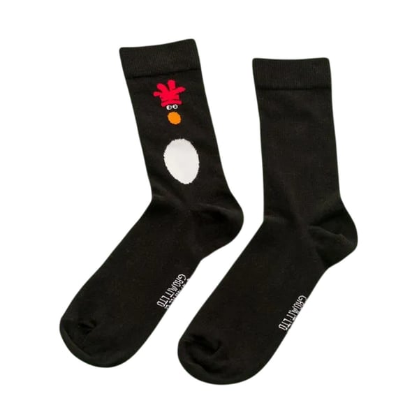 Wallace ja Gromit Unisex aikuisten Feathers McGraw -sukat (2 kpl:n pakkaus)