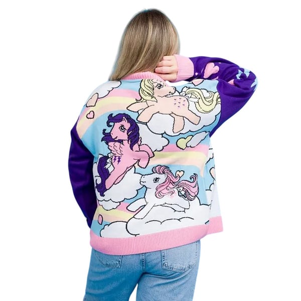 My Little Pony Unisex Adult Clouds Cardigan