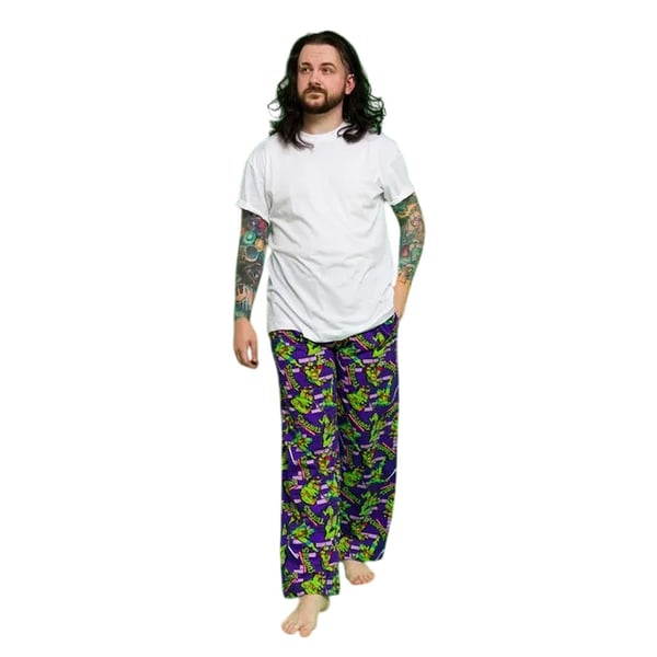 Teenage Mutant Ninja Turtles Mens Wall Lounge Pants
