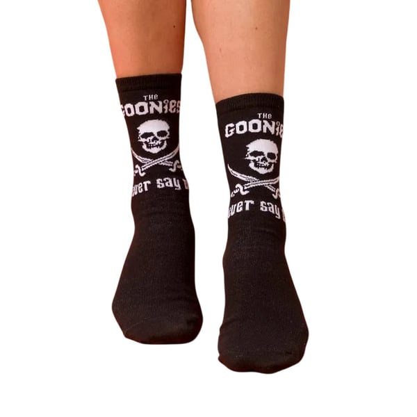 The Goonies Unisex Adult Never Say Die Crew Socks