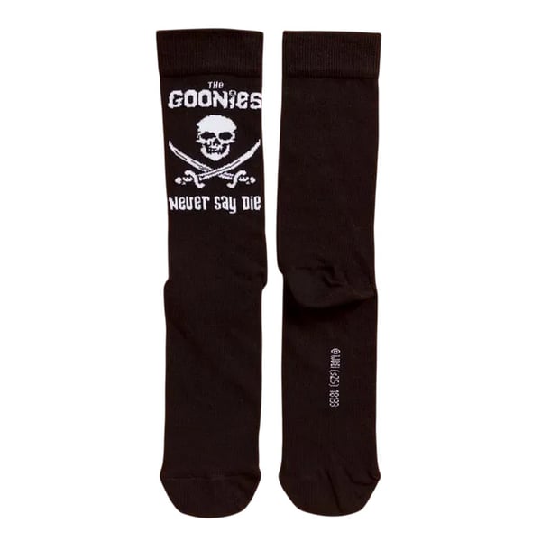 The Goonies Unisex Adult Never Say Die Crew Socks