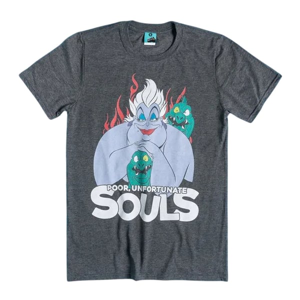 The Little Mermaid Unisex Adult Poor Unfortunate Souls Ursula T-Shirt