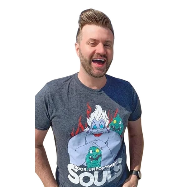 The Little Mermaid Unisex Adult Poor Unfortunate Souls Ursula T-Shirt