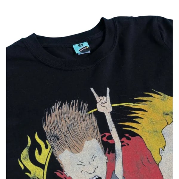 Beavis & Butthead Unisex Adult World Tour 93 Back Print T-Shirt