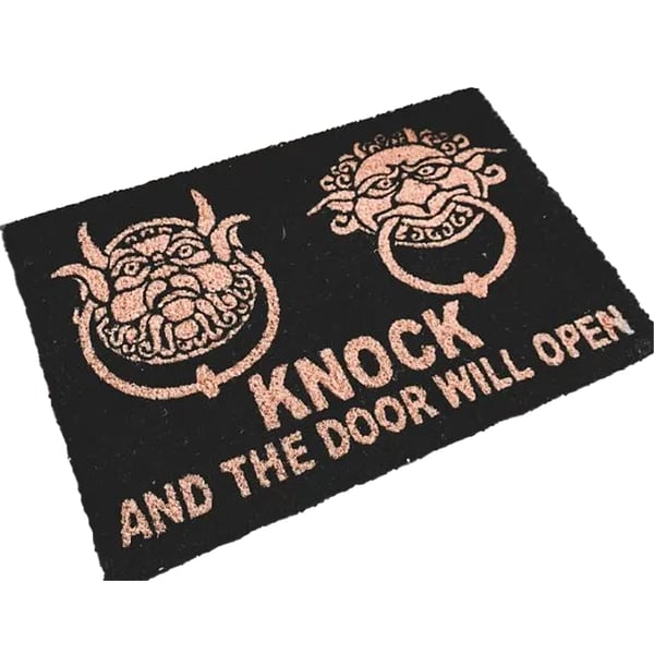 Labyrinth Knock And The Door Will Open Dörrmatta