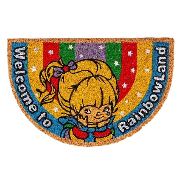 Rainbow Brite Välkommen till Regnbågslandet Sparkle Dörrmatta
