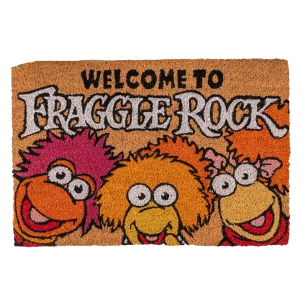 Fraggle Rock Welcome To Fraggle Rock Door Mat Fraggle Rock Welcome To Fraggle Rock Door Mat