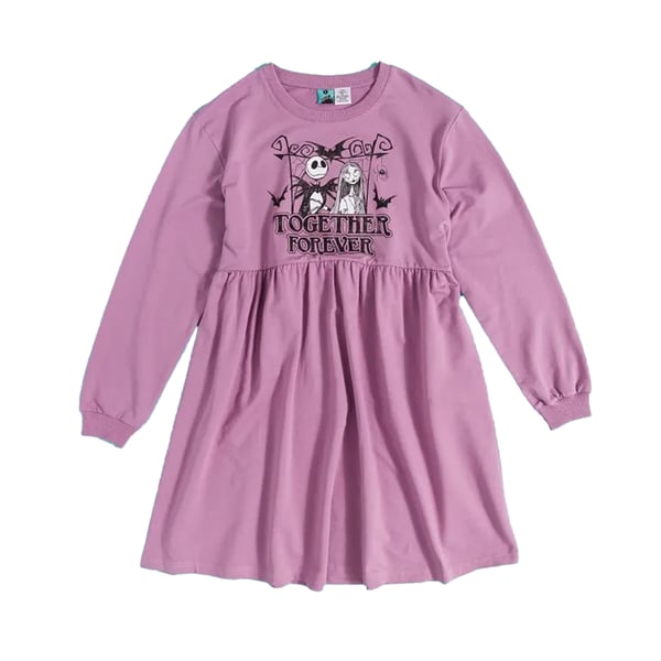 The Nightmare Before Christmas Womens/Ladies Together Forever Smock Dress The Nightmare Before Christmas Womens/Ladies Together Forever Smock Dress