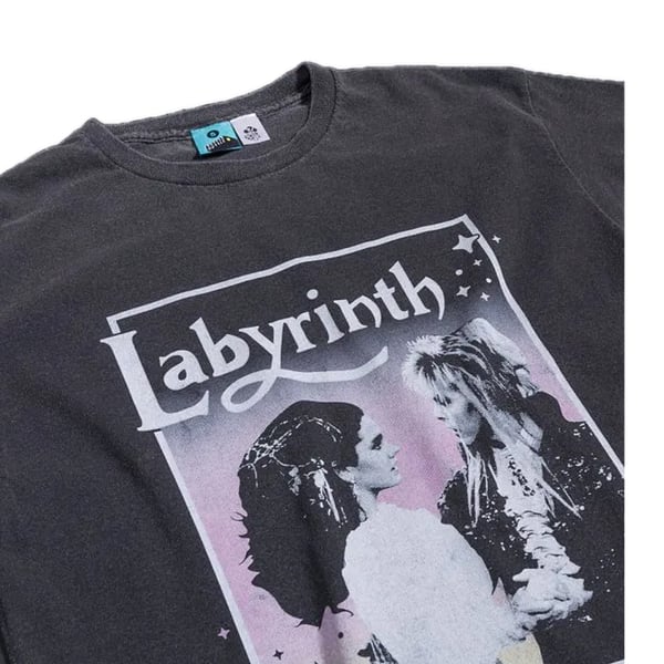 Labyrinth Unisex Aikuisten Precious Thing Vintage Wash T-paita