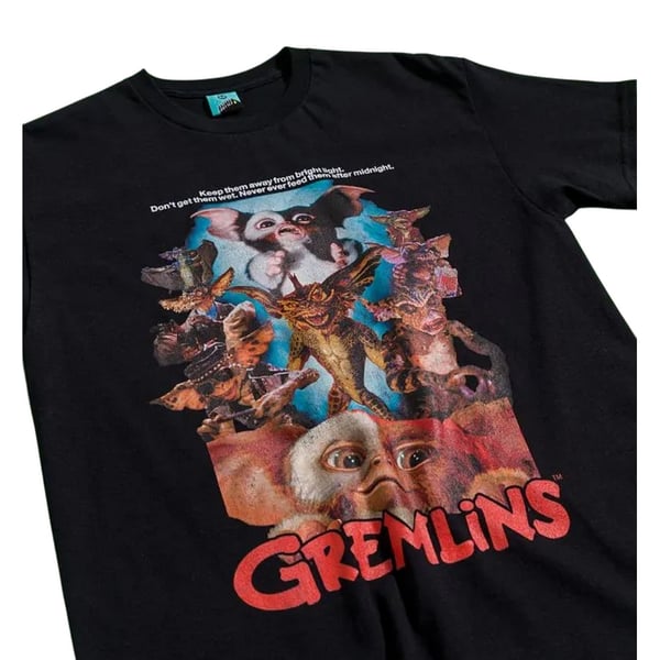 Gremlins Unisex Retro T-shirt til voksne