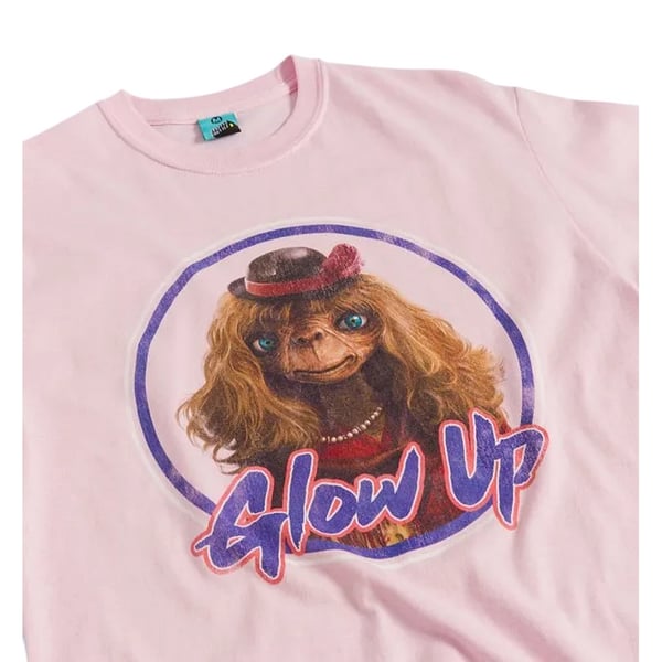 E.T. the Extra Terrestrial Unisex Adult Glow Up T-Shirt