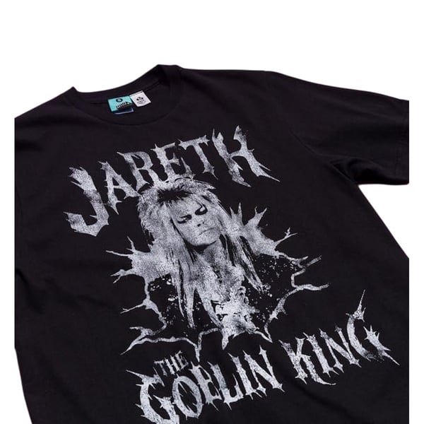 Labyrinth Unisex Adult The Goblin King Tour Back Print T-Shirt