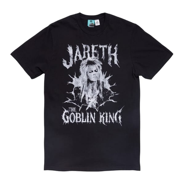 Labyrinth Unisex Adult The Goblin King Tour Back Print T-Shirt