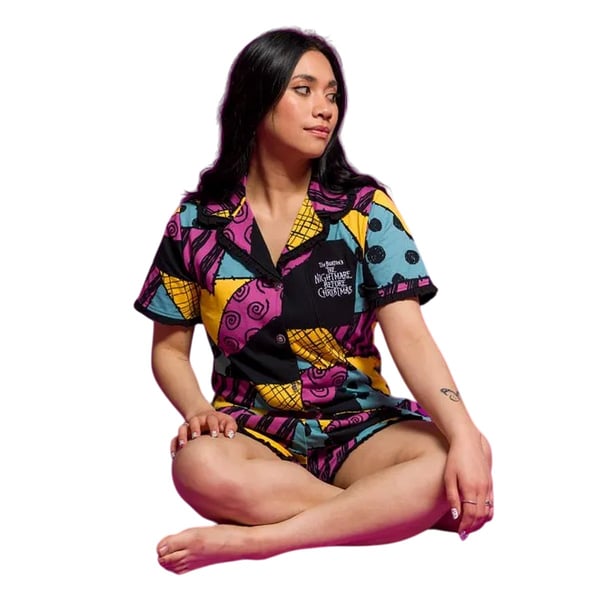 The Nightmare Before Christmas Womens/Ladies Sally Short Pyjama Set