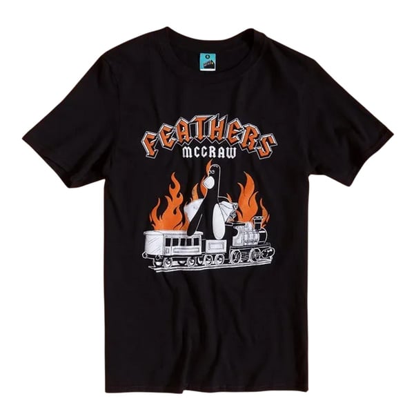 Wallace and Gromit Unisex Adult Feathers McGraw Rock T-Shirt