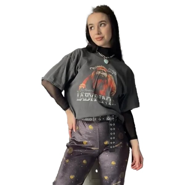 Labyrinth Unisex Adult Friend Ludo Vintage T-Shirt