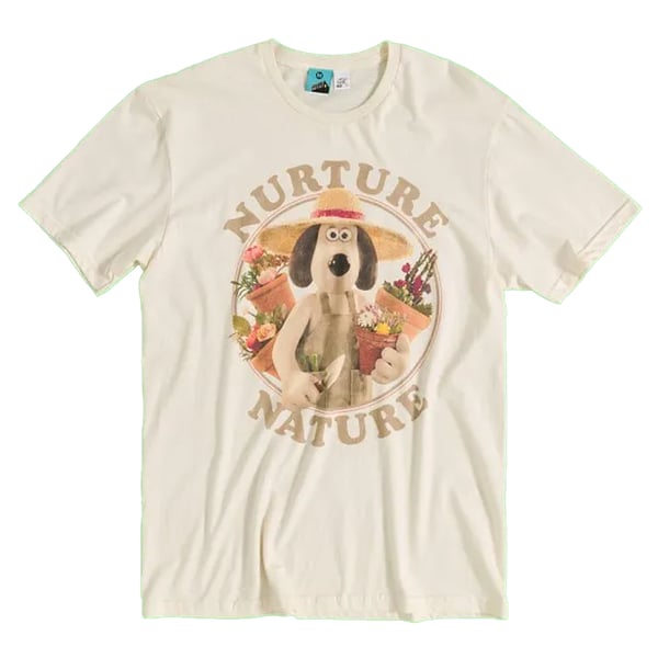 Wallace And Gromit Unisex Vuxen Nurture Nature T shirt CDON