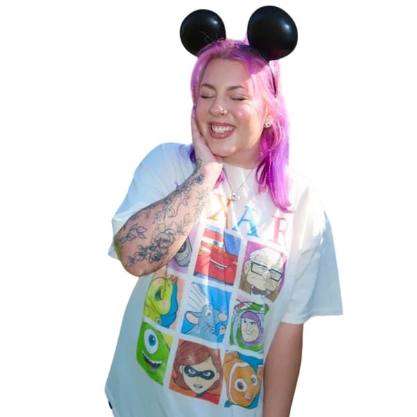 Disney Pixar Unisex aikuisten retro ruutupaita