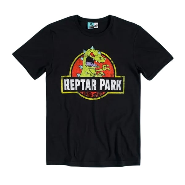 Rugrats Unisex Adult Reptar Park T-Shirt