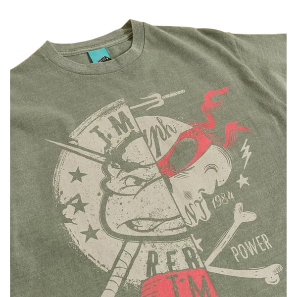 Teenage Mutant Ninja Turtles Unisex Adult Split Vintage Wash T-Shirt