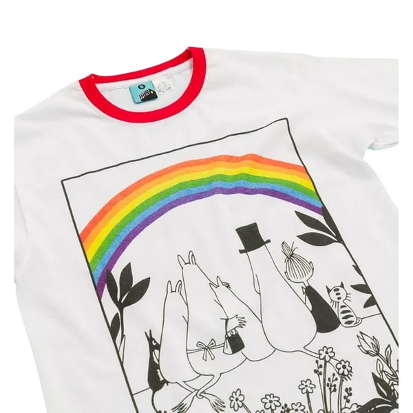 Moomin Unisex Adult Love Is Love T-Shirt