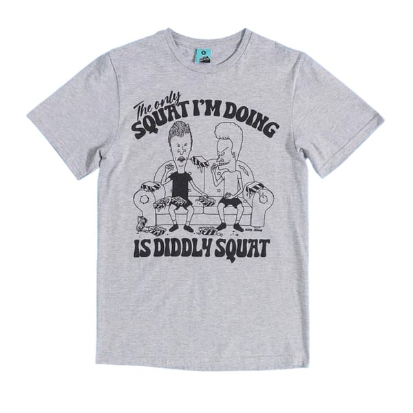 Beavis & Butthead Unisex Aikuisten Diddly Squat T-paita