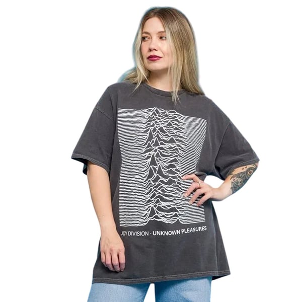 Joy Division Unisex aikuisten Unknown Pleasures T-paita