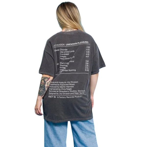 Joy Division Unisex aikuisten Unknown Pleasures T-paita