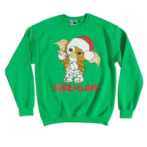 Gremlins Unisex Adult Festive Gizmo Sweatshirt