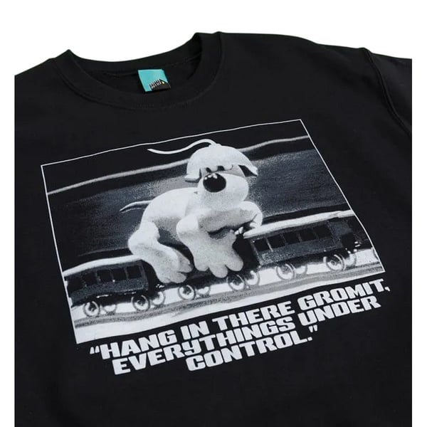 Wallace and Gromit Unisex Adult Hang In There Sweatshirt