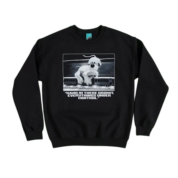Wallace and Gromit Unisex Adult Hang In There Sweatshirt