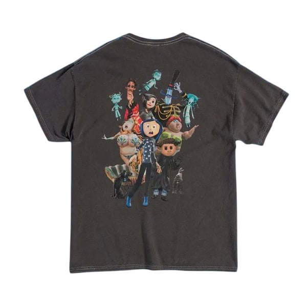 Coraline Unisex Adult Good And Evil T-Shirt