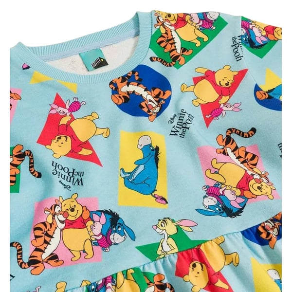 Nalle Puh Naisten Ystävät All-Over Print Neulemekko