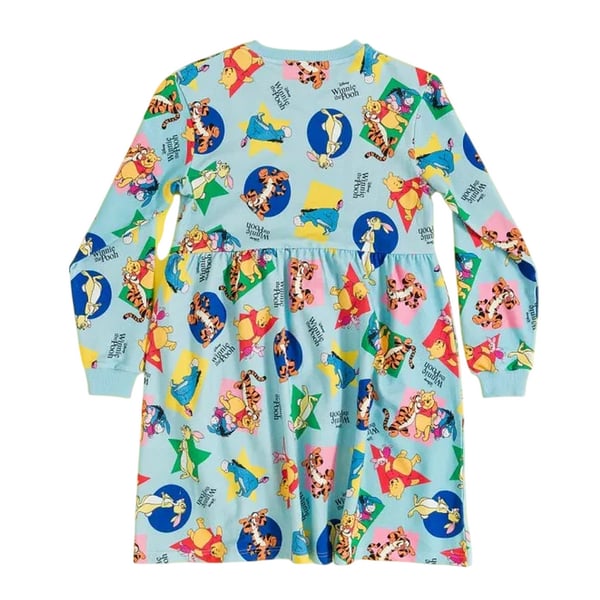 Nalle Puh Naisten Ystävät All-Over Print Neulemekko