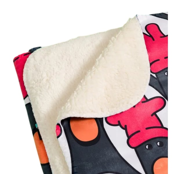 Wallace ja Gromit Fleece Feathers McGraw -peitto