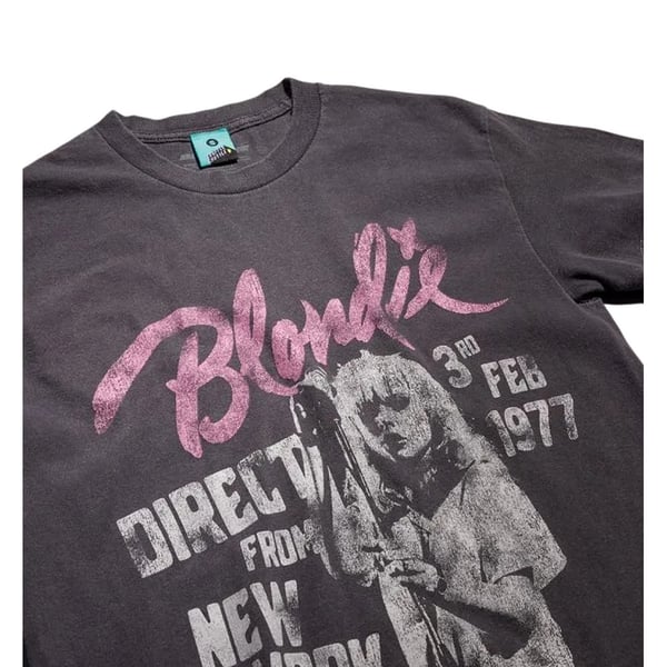 Blondie Unisex aikuisten New York City Vintage Wash T-paita