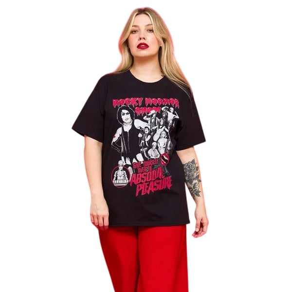 The Rocky Horror Picture Show Unisex Adult Absolute Pleasure T-Shirt
