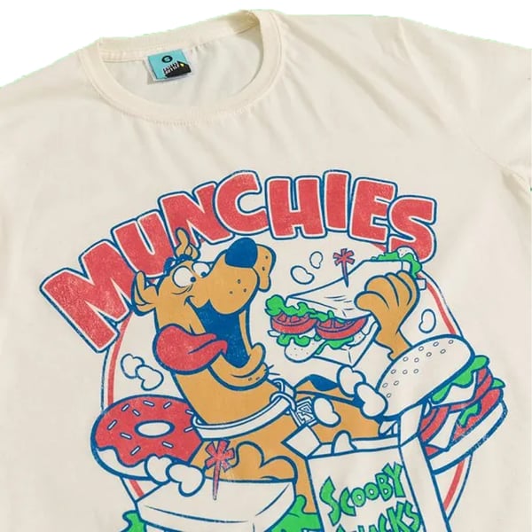 Scooby Doo Unisex Adult Munchies T-Shirt