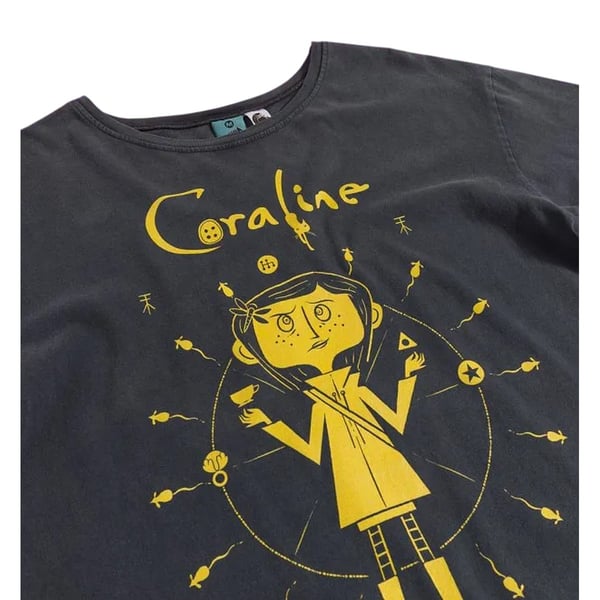 Coraline Naisten/Naisten Olet Hirveässä Vaarassa Vintage Wash T-paitamekko