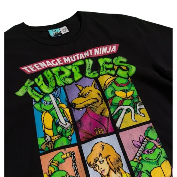 Teenage Mutant Ninja Turtles Unisex Adult Arcade T-Shirt