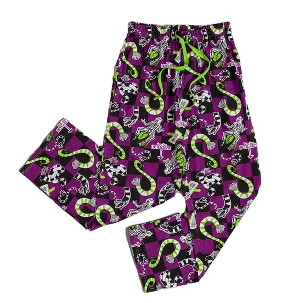 Beetlejuice Unisex Adult All-Over Print Sandworm Lounge Pants