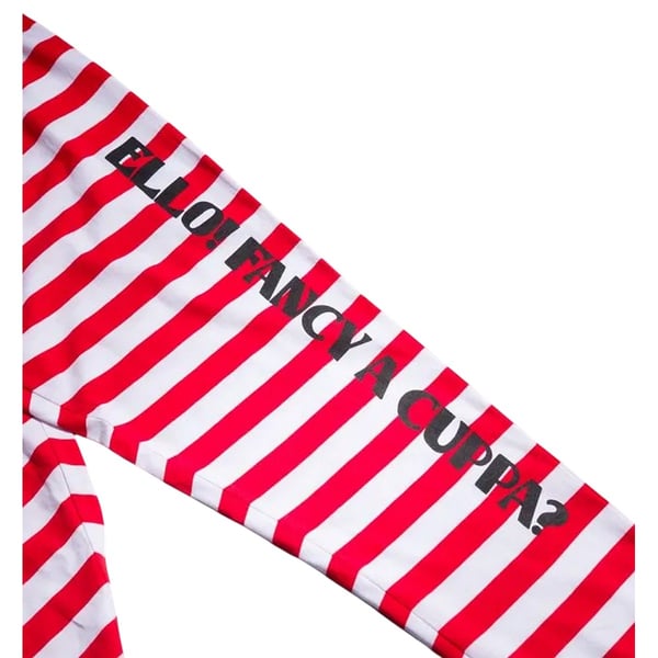 Labyrinth Womens/Ladies Ello! Fancy A Cuppa? The Worm Striped Pyjama Set