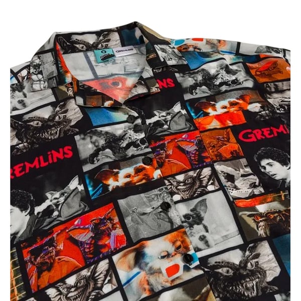 Gremlins Unisex aikuisten elokuvakela-nappipaita