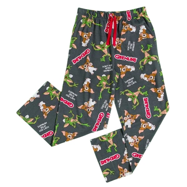 Gremlins Mens Stripe & Gizmo Lounge Pants