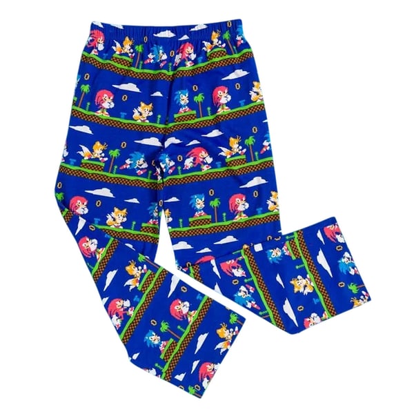 Sonic The Hedgehog Miesten Pikseli Oloasuhousut
