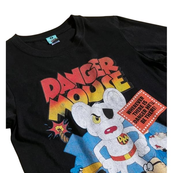 Danger Mouse Unisex Retro T-shirt til voksne