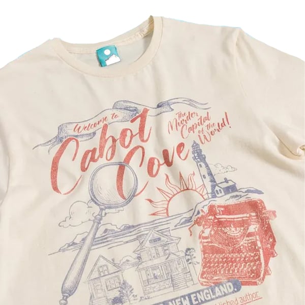 Mord, hon skrev Unisex Vuxen Välkommen till Cabot Cove T-shirt