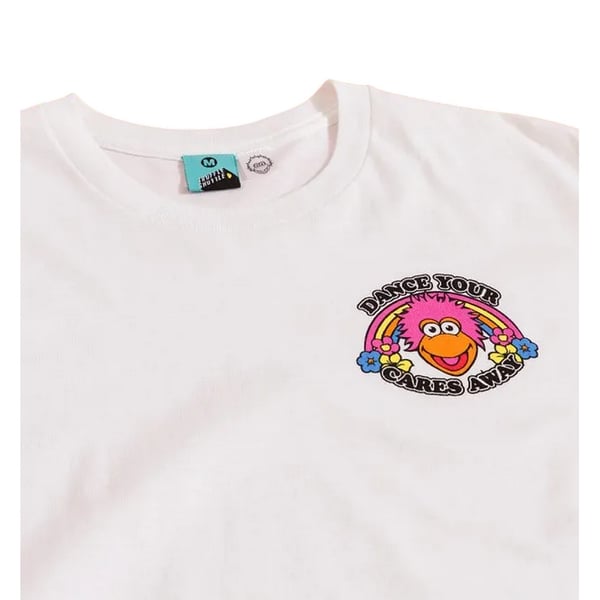 Fraggle Rock Unisex Adult Dance Your Cares Away Gobo Fraggle T-Shirt
