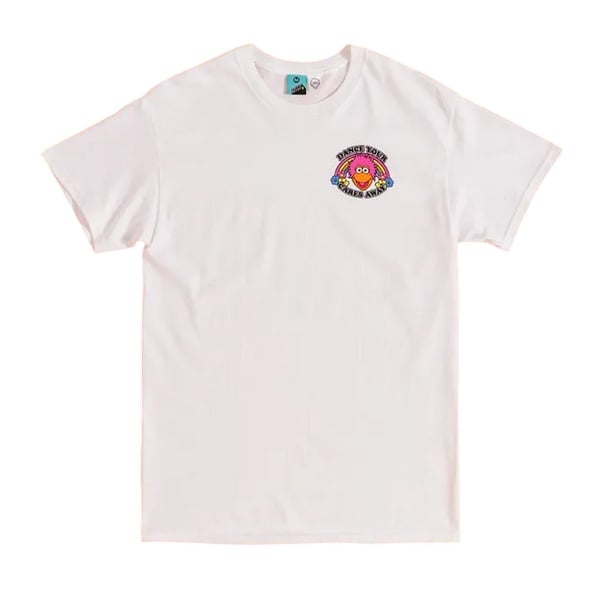 Fraggle Rock Unisex Adult Dance Your Cares Away Gobo Fraggle T-Shirt